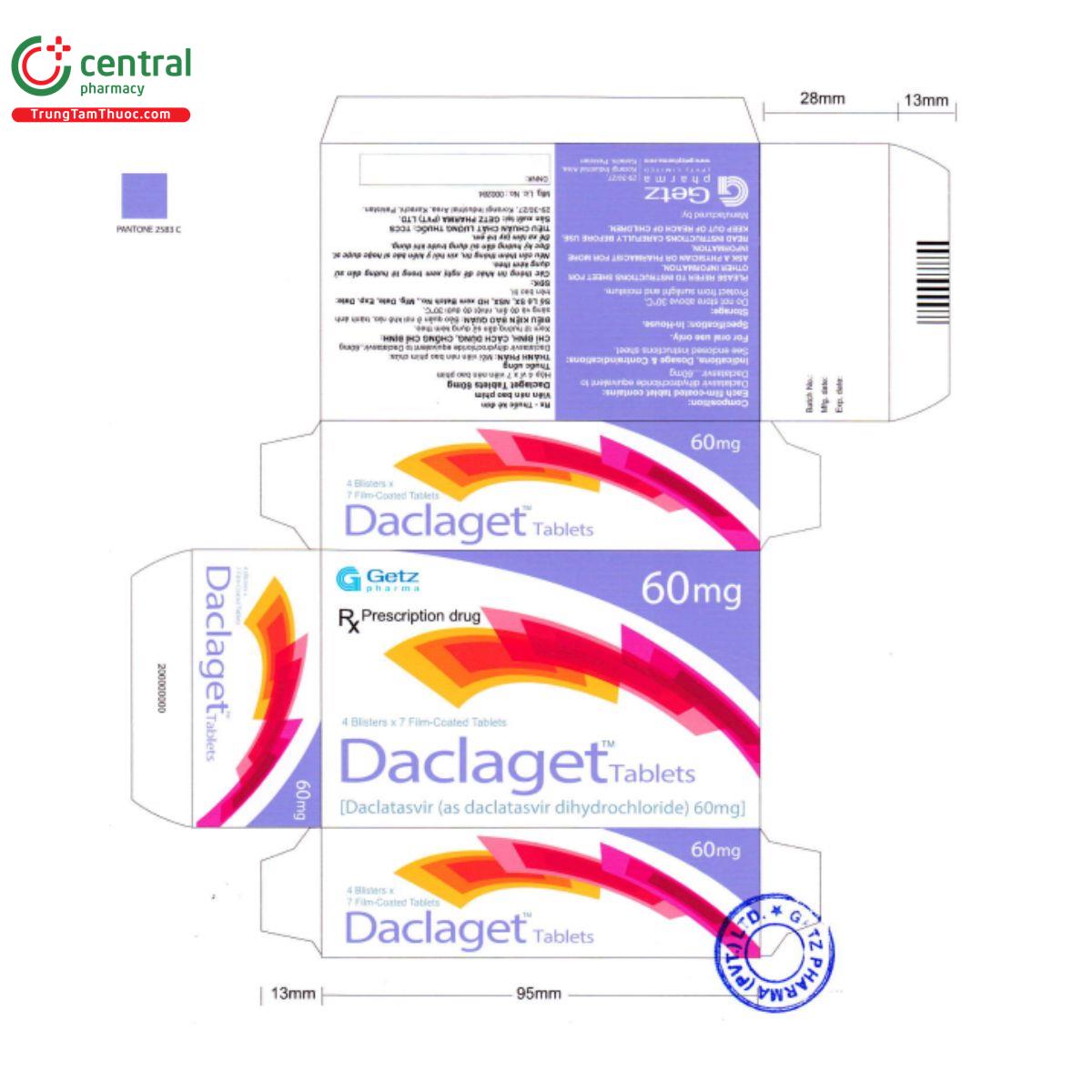 daclaget 60mg 2 Q6454 daclaget 60mg 2 Q6454