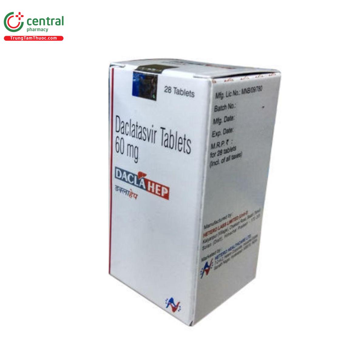 daclahep 60mg 4 B0461