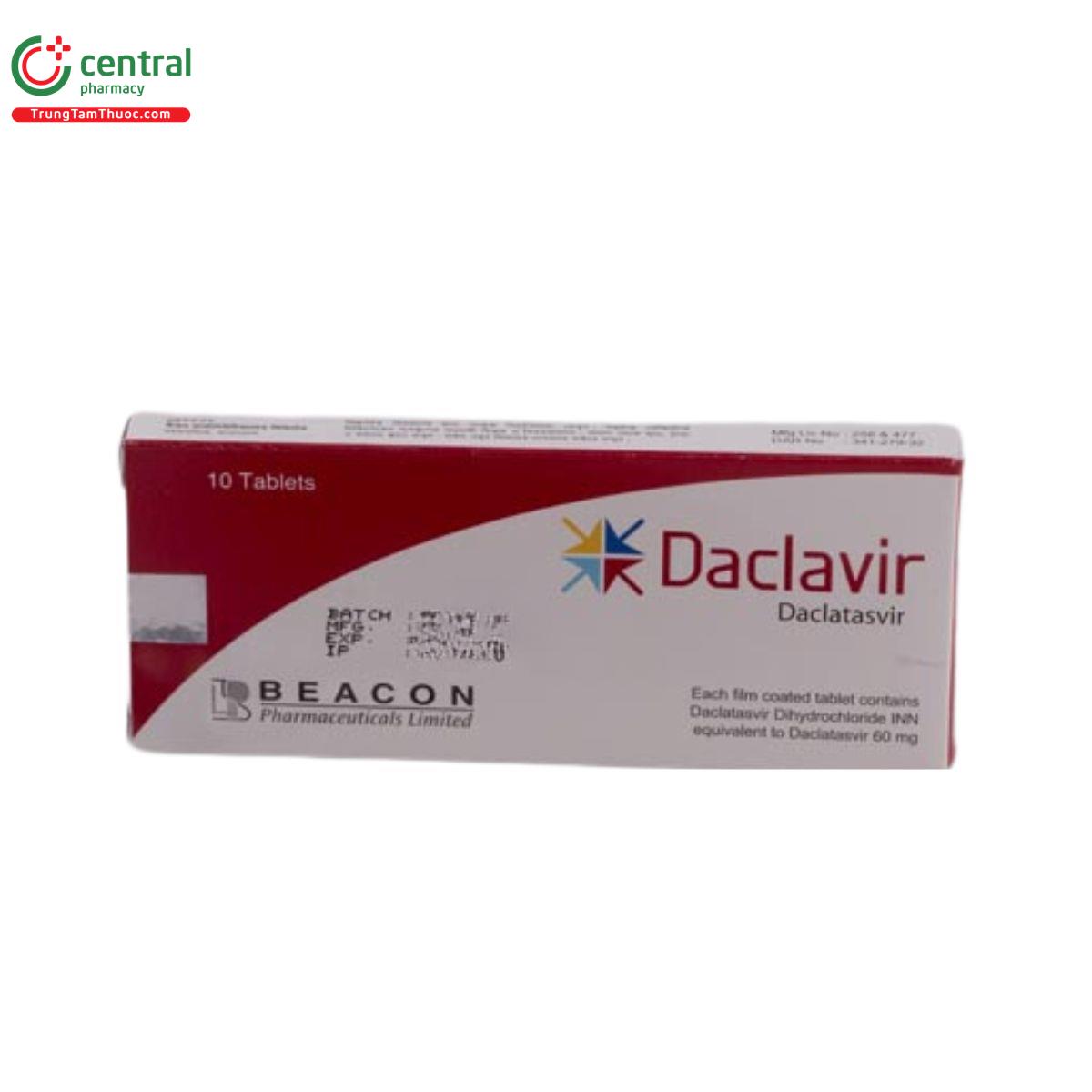 daclavir 60mg 4 A0134