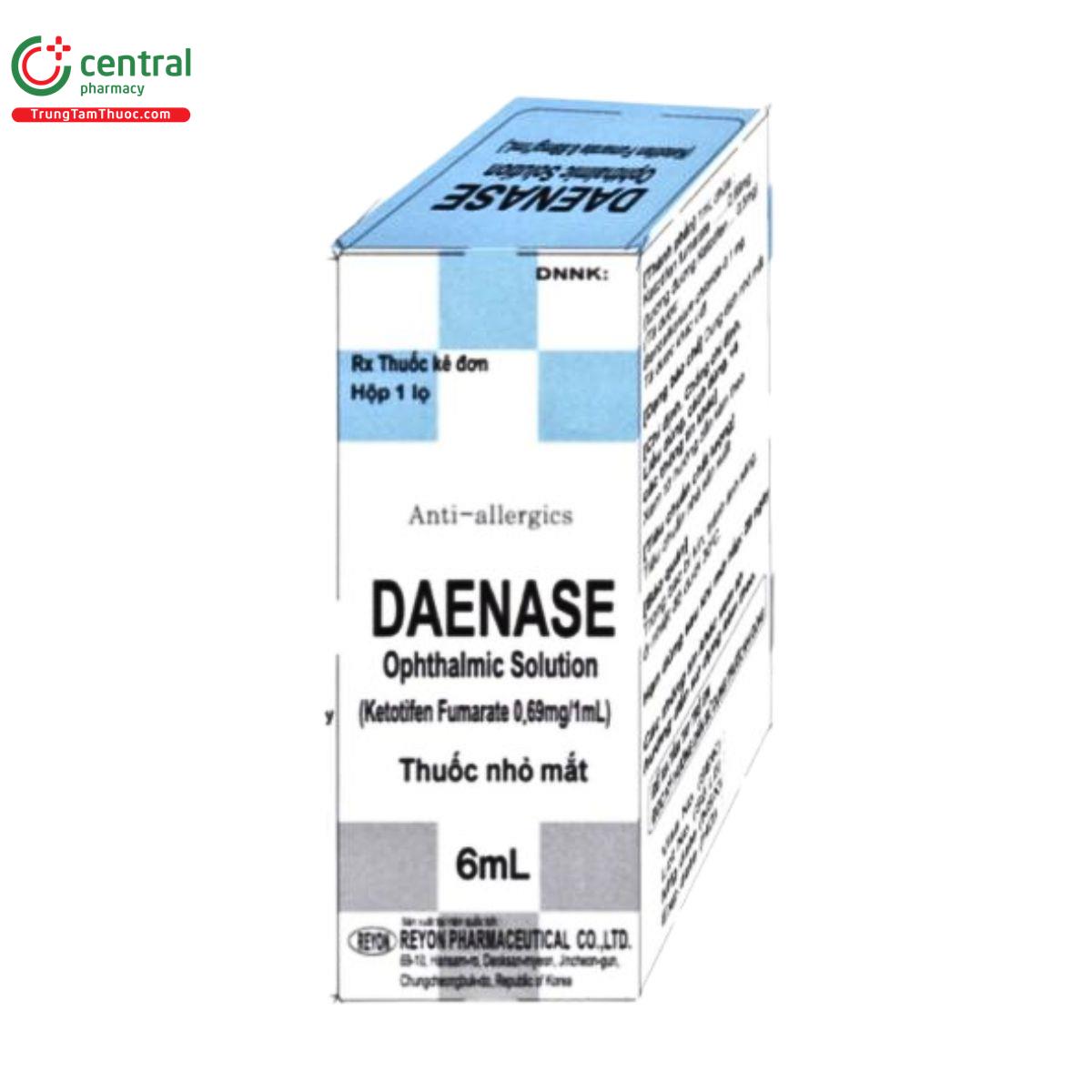 daenase ophthalmic solution 1 K4025 daenase ophthalmic solution 1 K4025