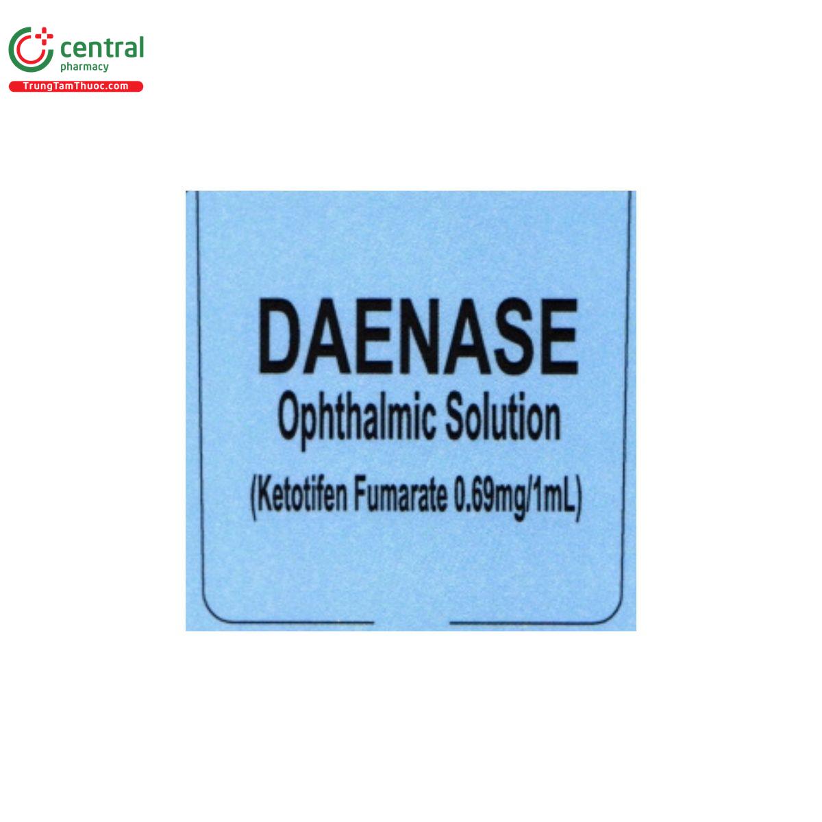 daenase ophthalmic solution 5 V8334 daenase ophthalmic solution 5 V8334