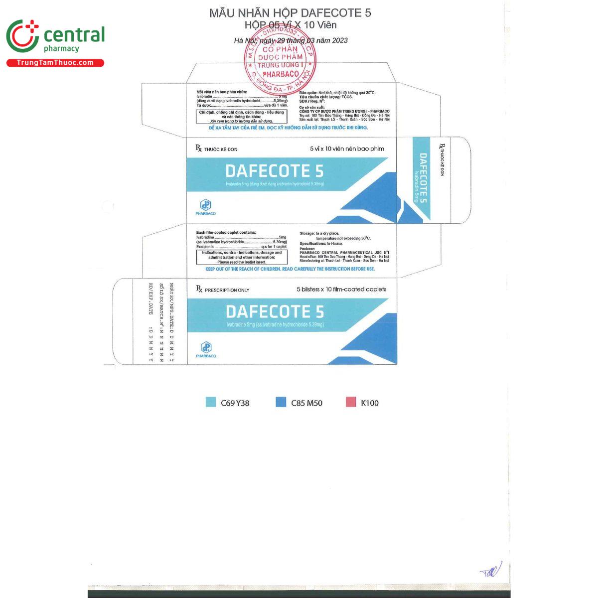 dafecote 5 2 K4058 dafecote 5 2 K4058