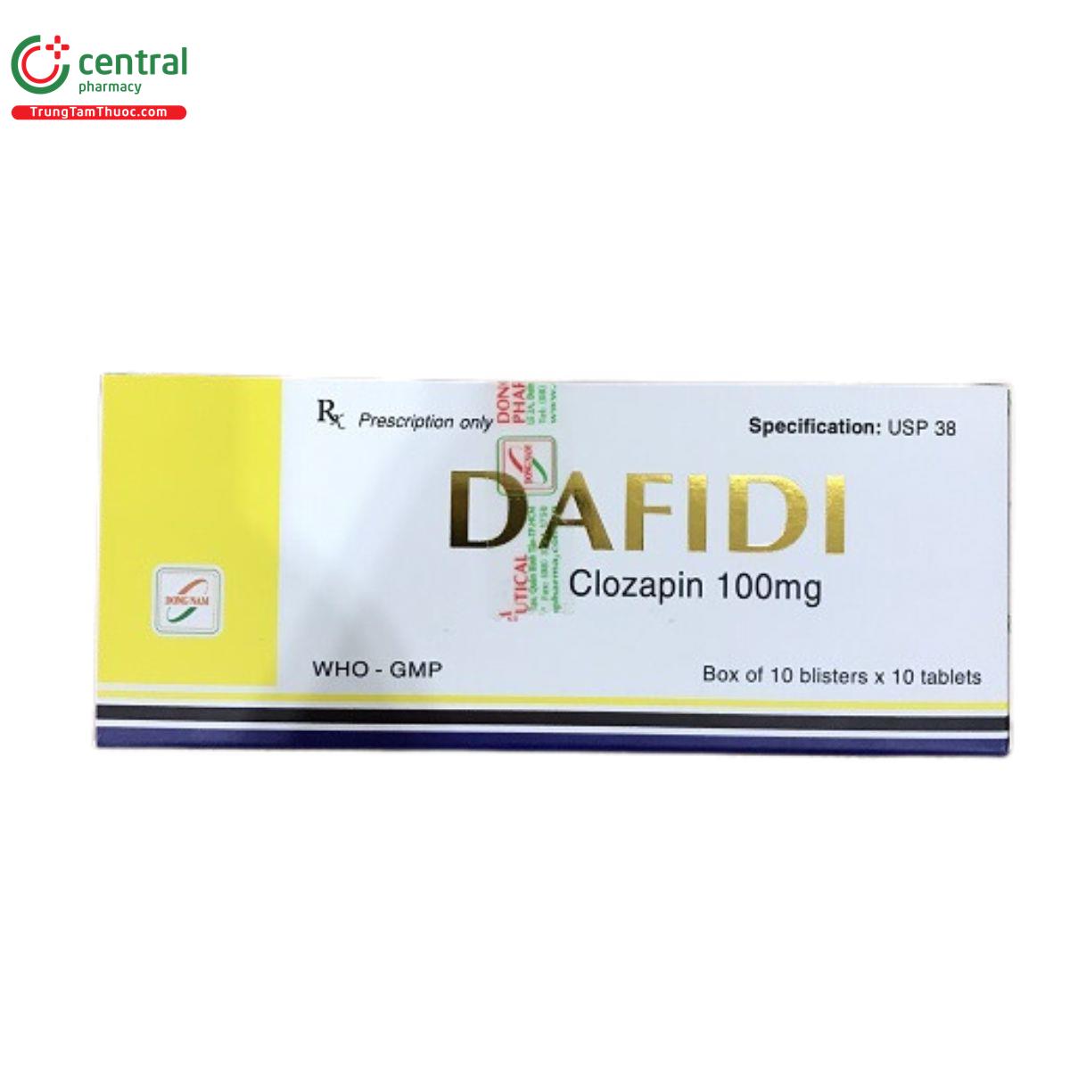 dafidi 100mg 4 L4663