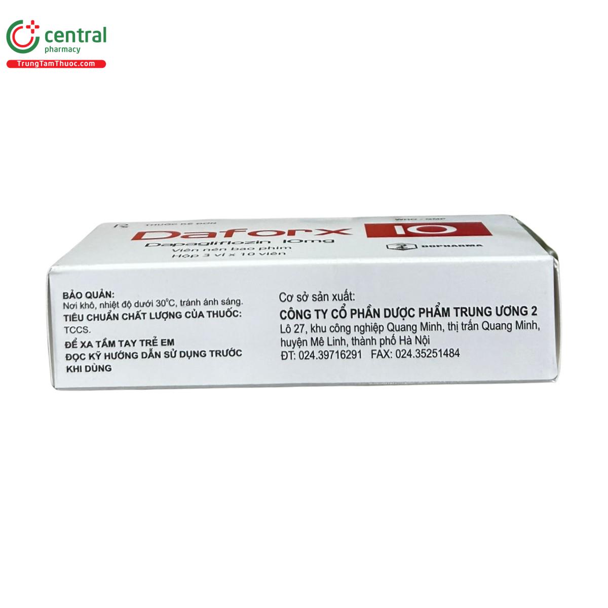 daforx 10 3 M5172
