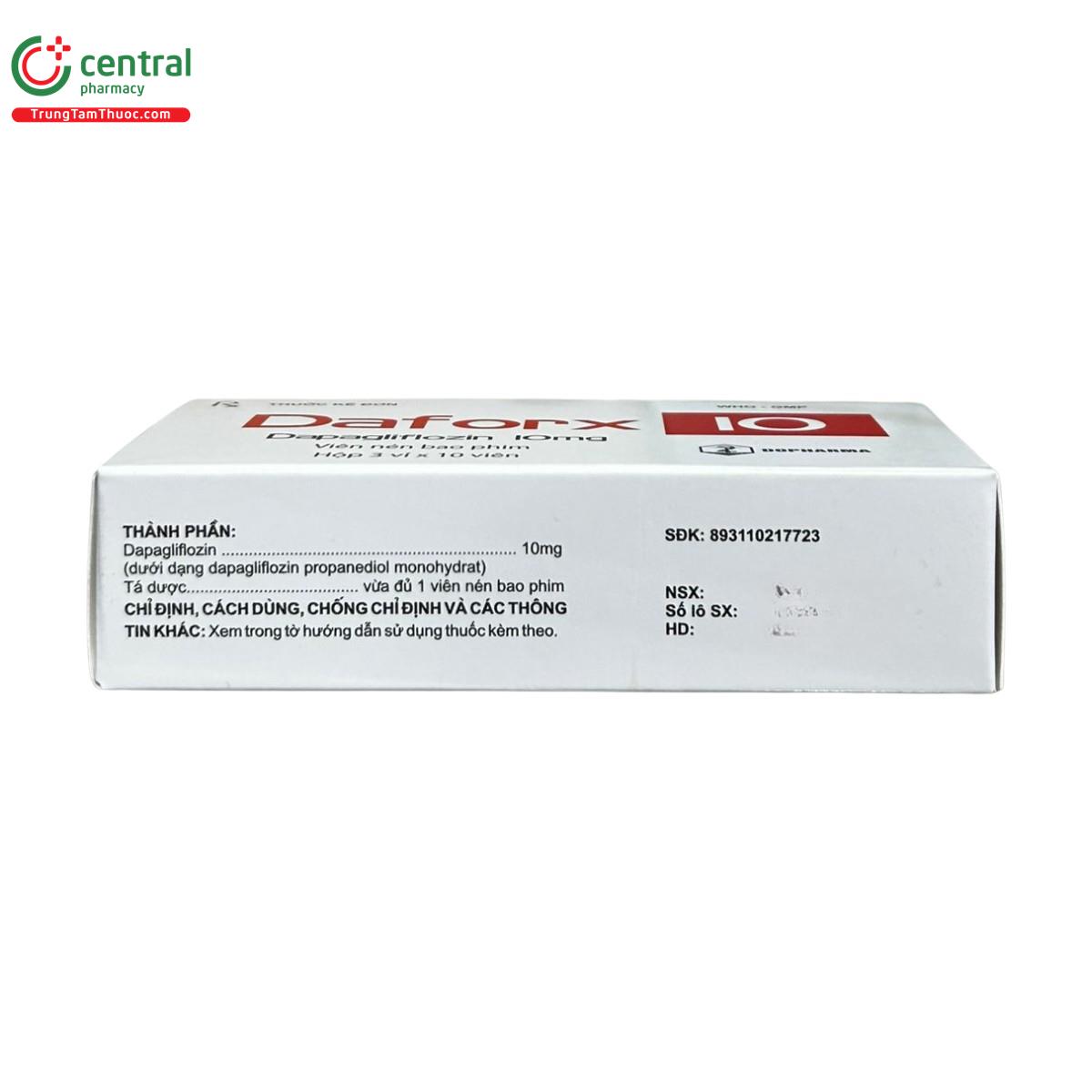 daforx 10 5 H3014