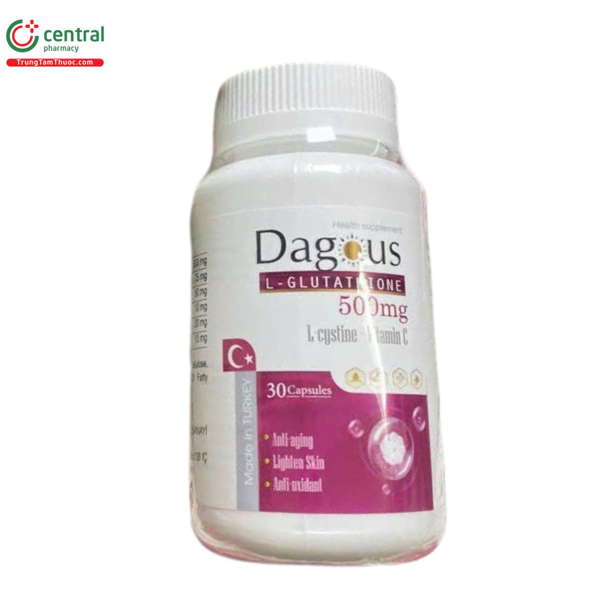 dagous l glutathione 500mg 5 A0843 dagous l glutathione 500mg 5 A0843