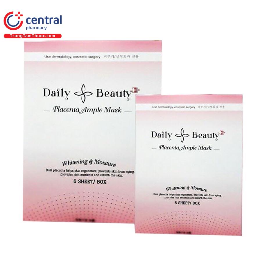 daily baeuty placenta ample mask 1 G2313