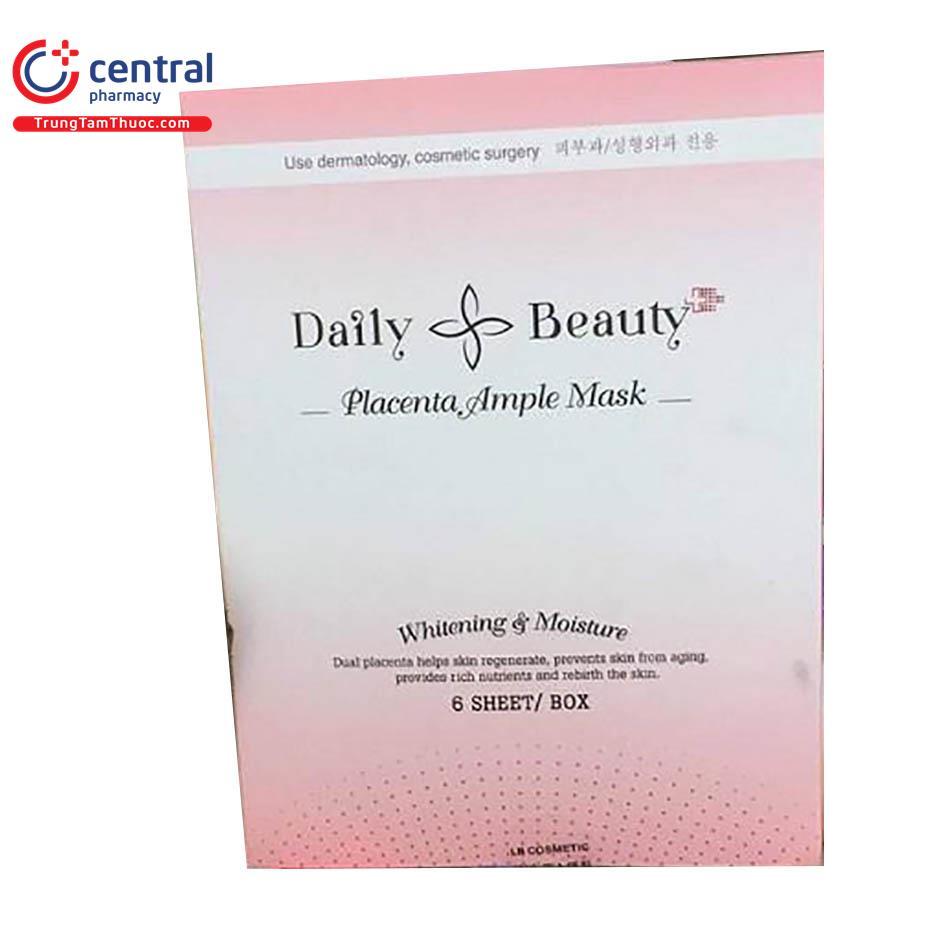 daily baeuty placenta ample mask 5 N5631
