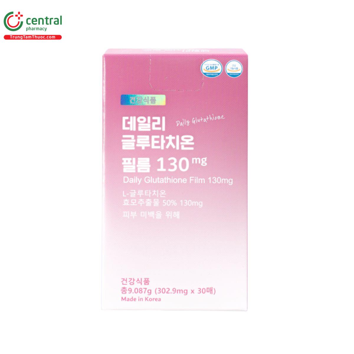 Thuc Daily Glutathione Film 130mg gip lm sng da, u mu da, m nm
