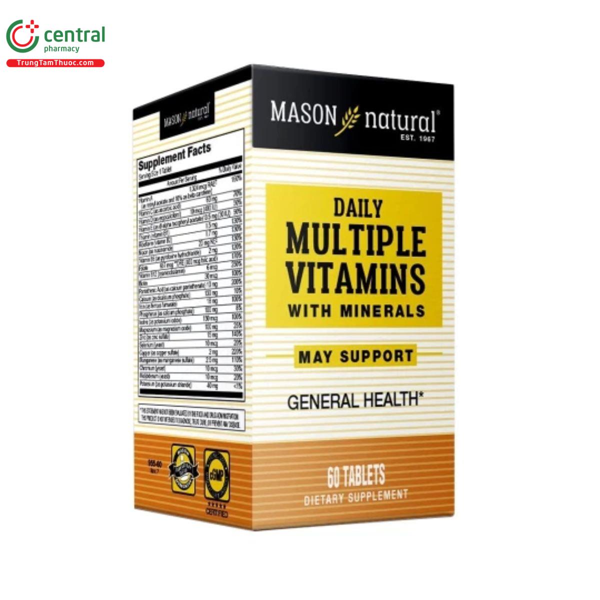 daily multiple vitamins with minerals 5 O5302