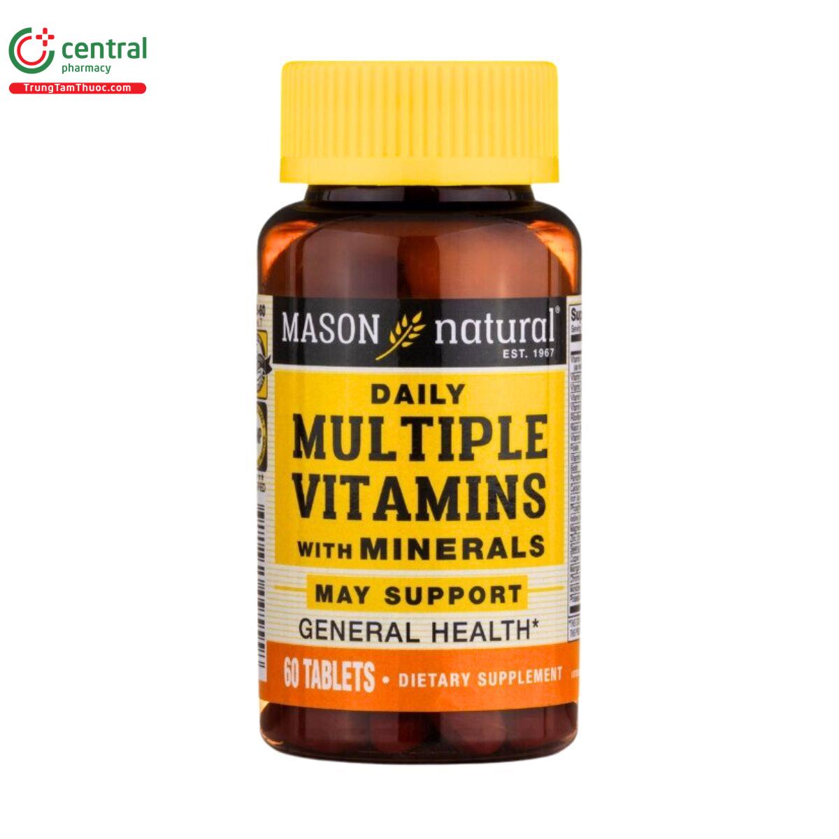 daily multiple vitamins with minerals 7 J3740