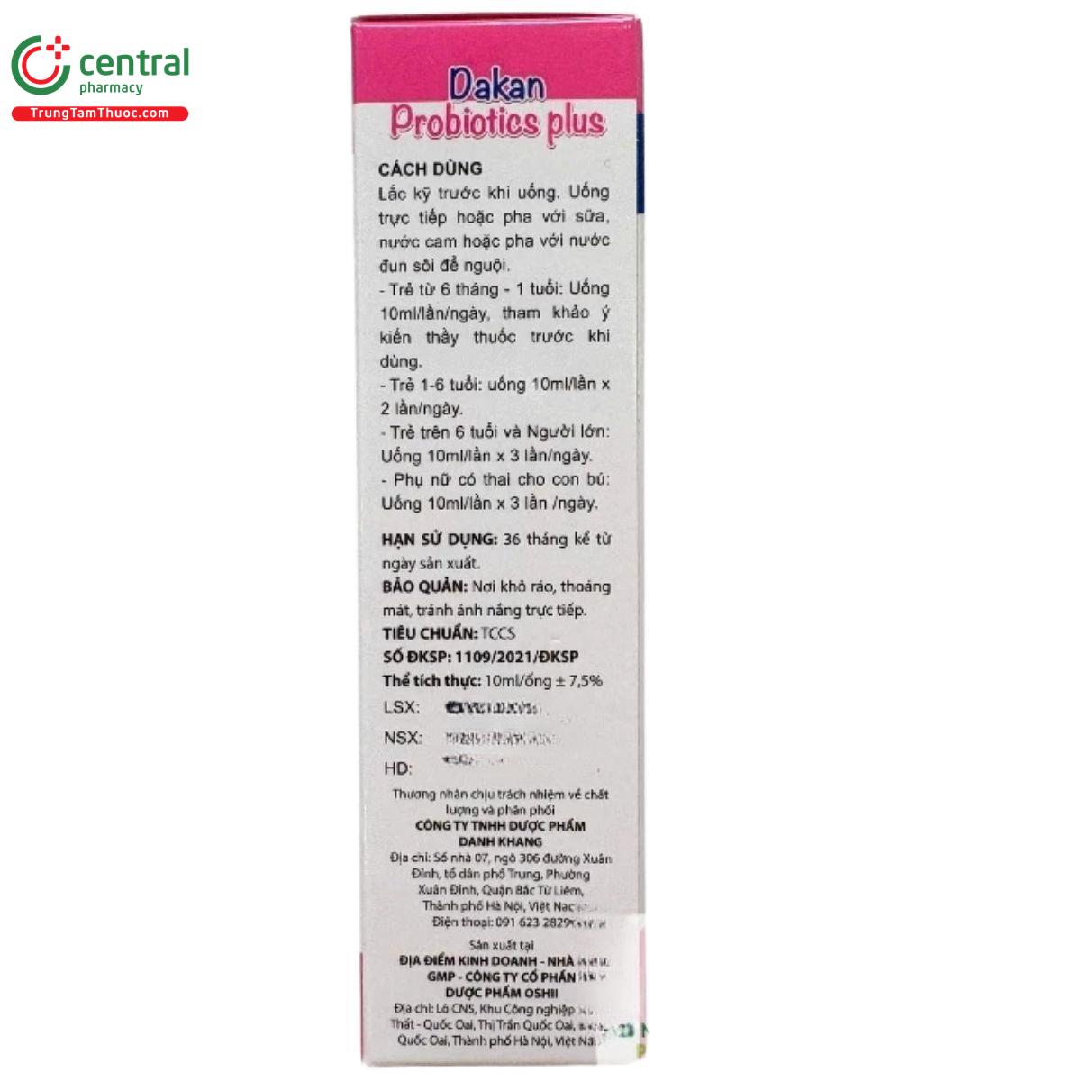 dakan probiotics plus 2 G2157