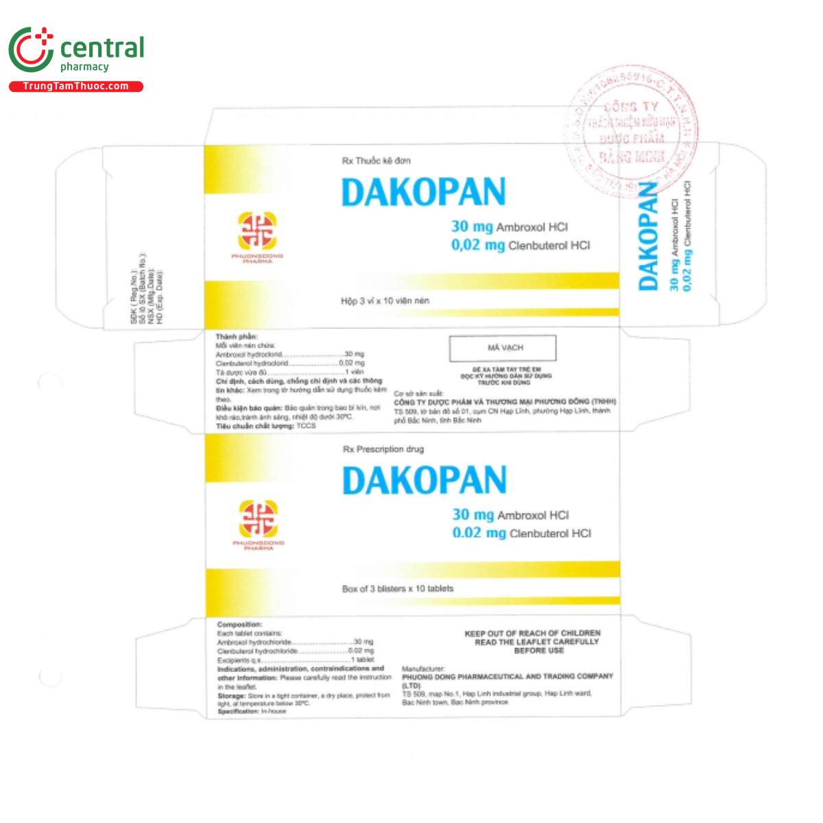 dakopan 30mg 002mg 3 P6072 dakopan 30mg 002mg 3 P6072
