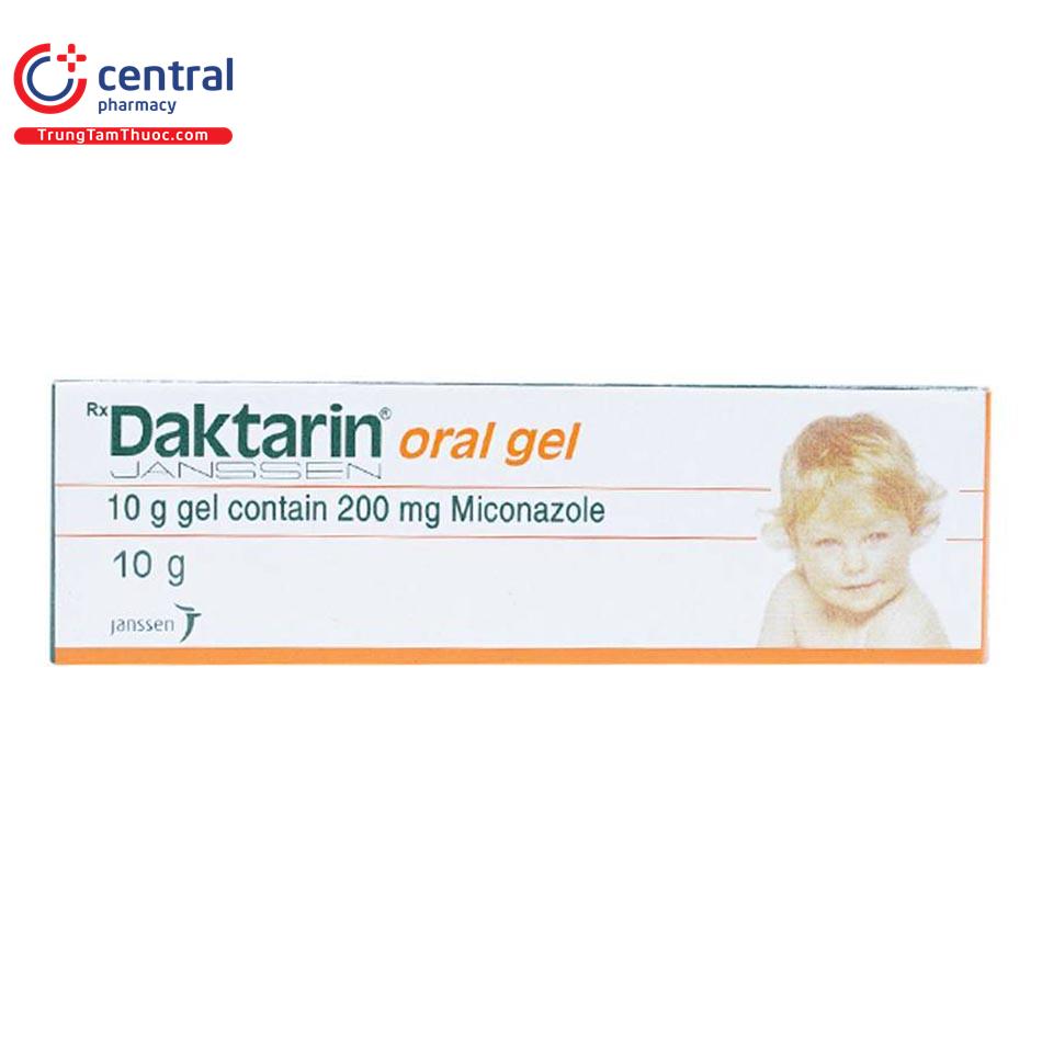 Thuốc trị nhiệt miệng Daktarin Oral Gel 10g: cách dùng và giá bán