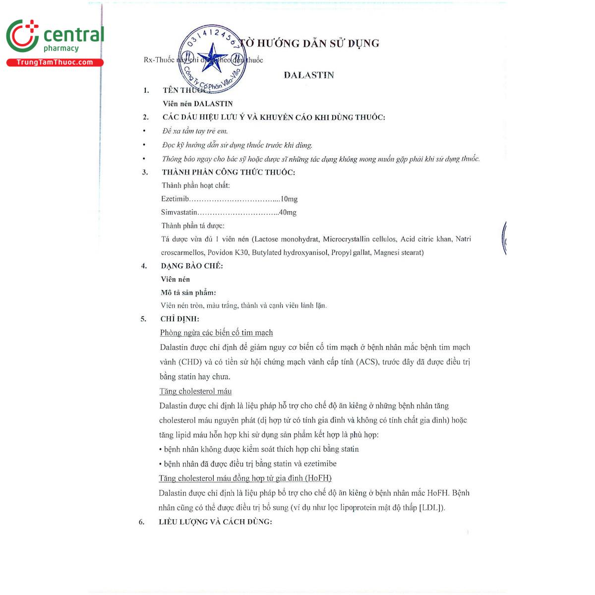 dalastin 3 N5007 dalastin 3 N5007