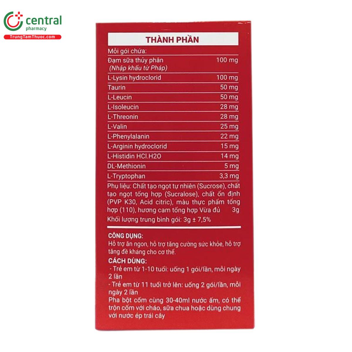 dam dung cho tre em satiamin 3 L4464