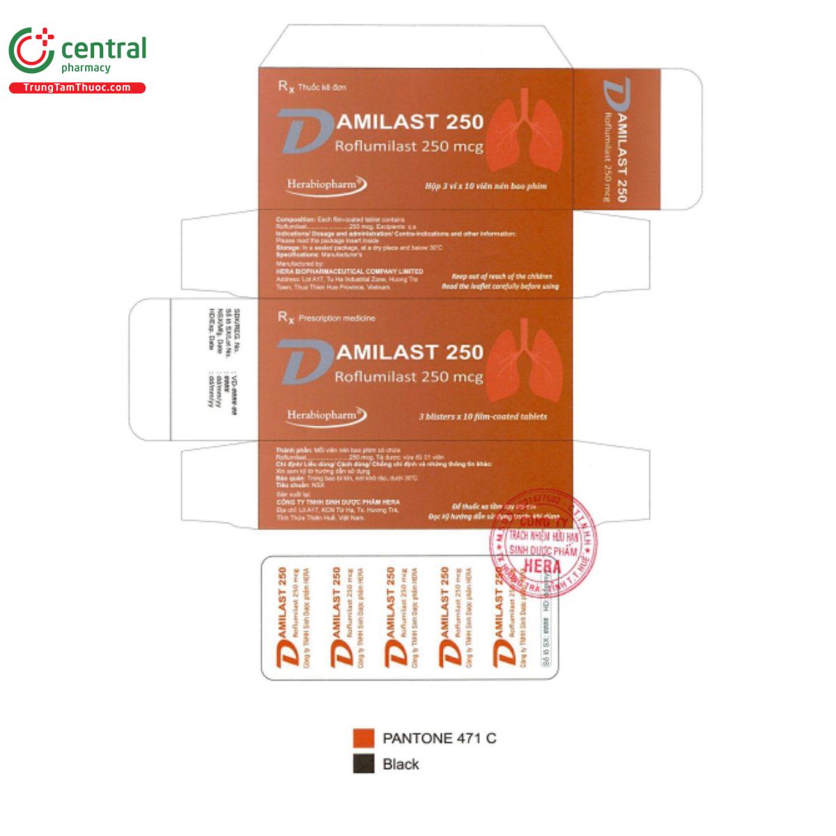 damilast 250mg 3 I3402