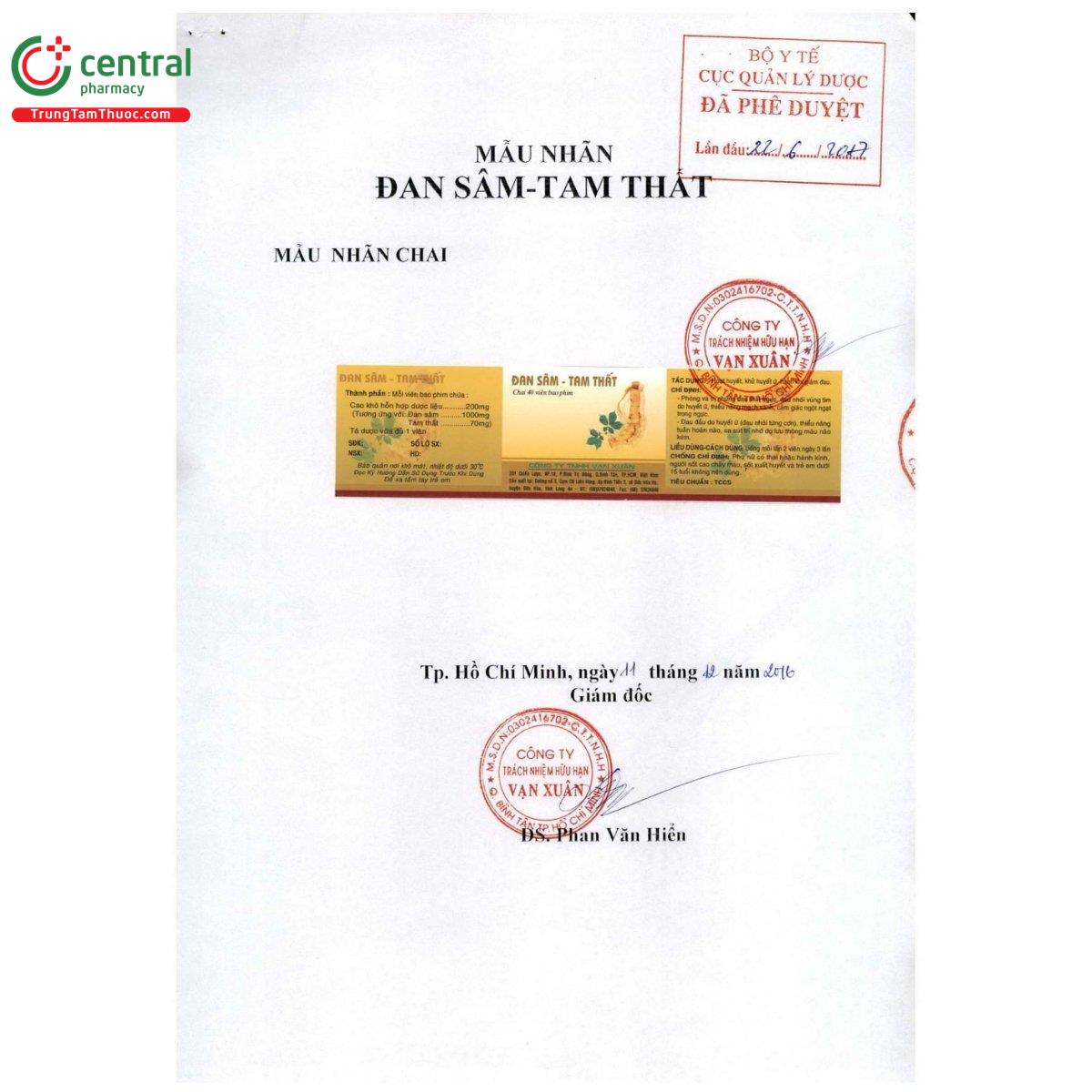 dan sam tam that duoc van xuan 14 D1642 dan sam tam that duoc van xuan 14 D1642