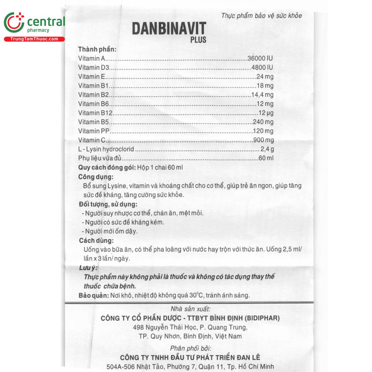 Danbinavit Plus