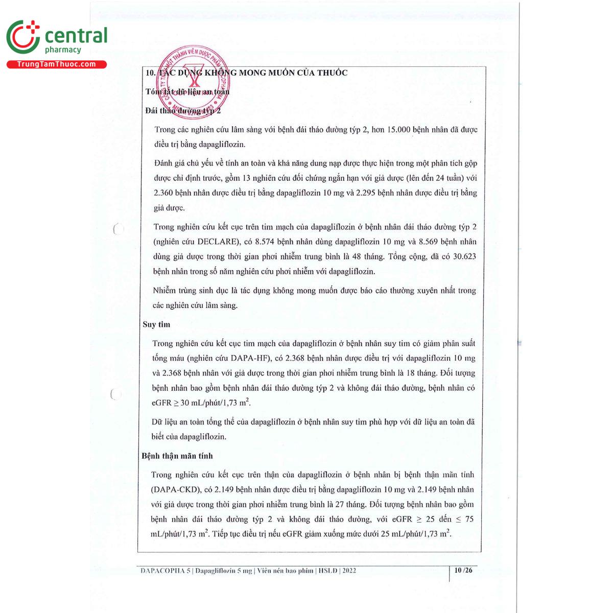 dapacopha 5 12 T7888