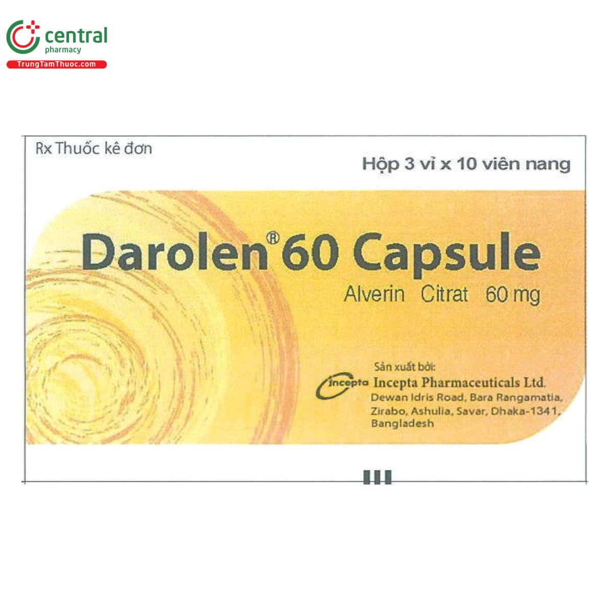 darolen 60 capsule 5 G2122 darolen 60 capsule 5 G2122