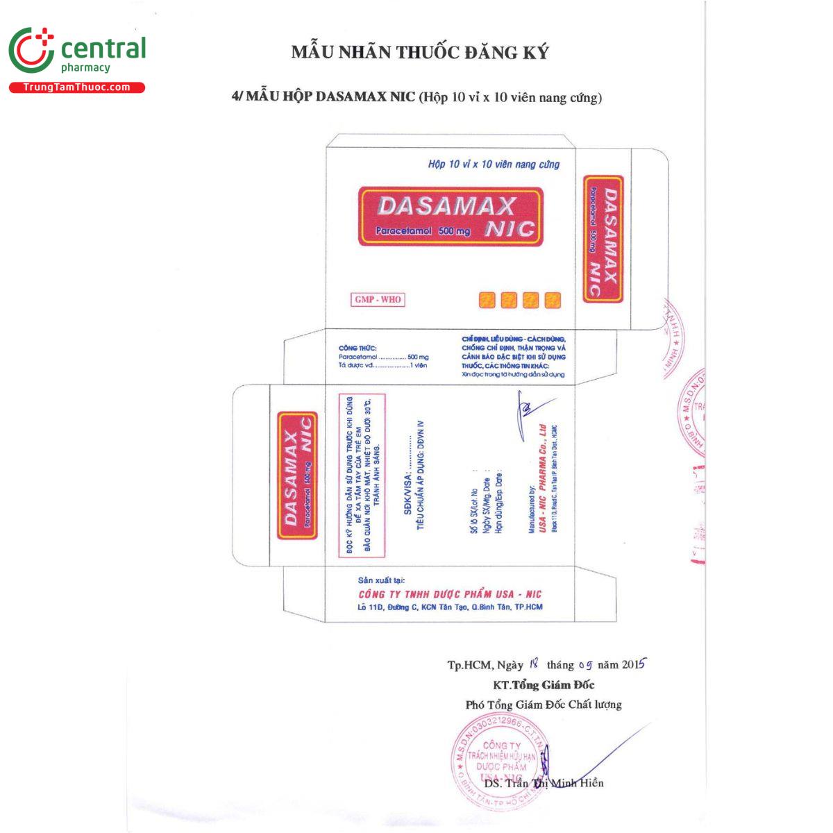 dasamax nic 500mg 4 R7164