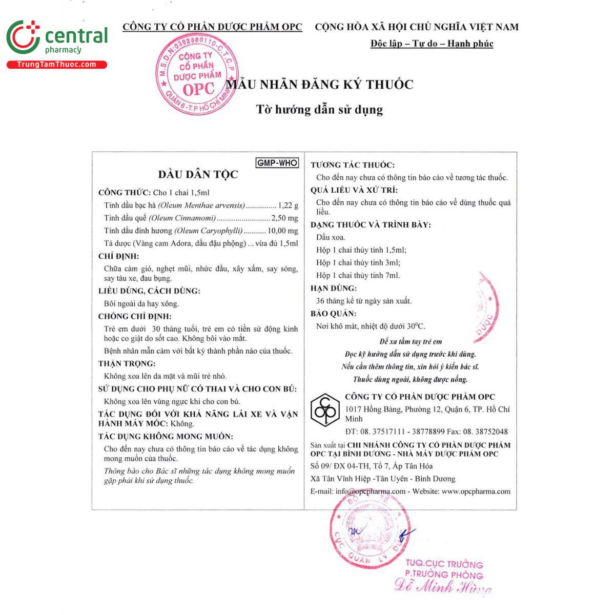dau dan toc opc 10 L4726 dau dan toc opc 10 L4726