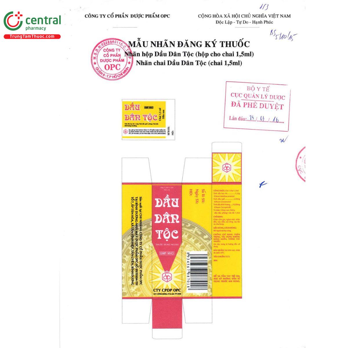dau dan toc opc 7 U8655 dau dan toc opc 7 U8655