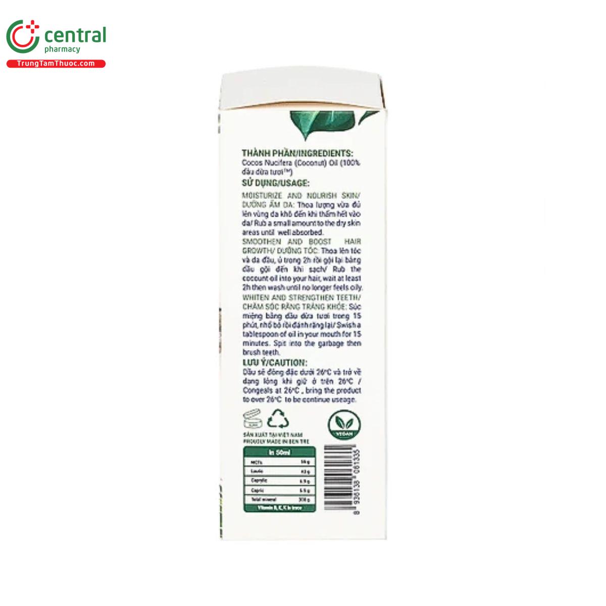 dau dua tuoi raw virgin coconut oil cobote 6 E1451