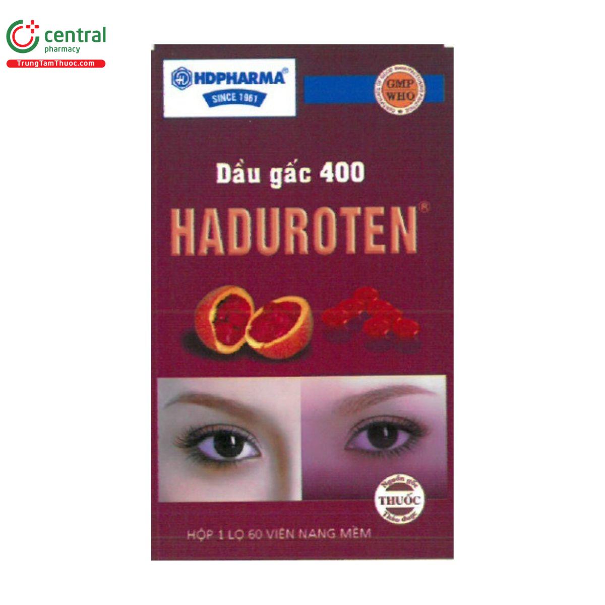 dau gac haduroten 400mg 1 R7878 dau gac haduroten 400mg 1 R7878
