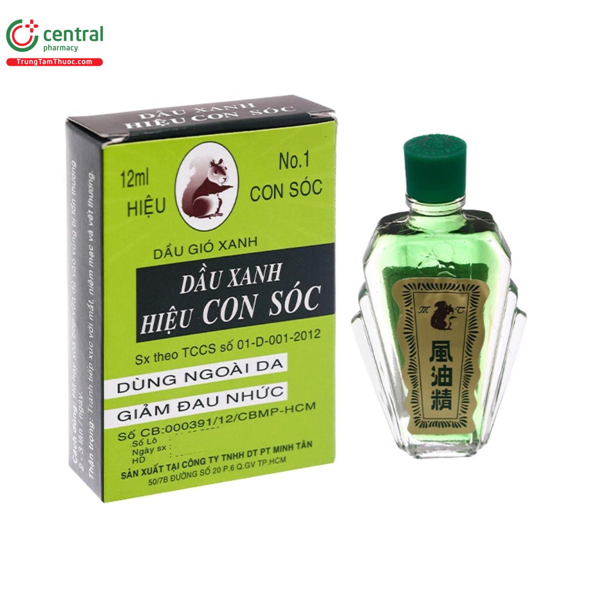 dau gio xanh hieu con soc chai 12ml 1 P6155