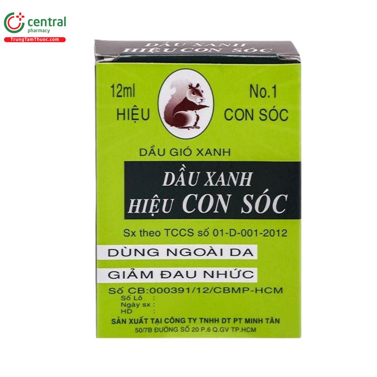 dau gio xanh hieu con soc chai 12ml 2 I3418