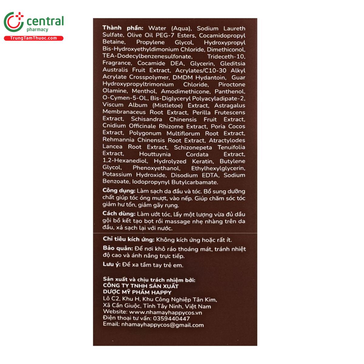 dau goi bo ket la beauty 4 H3800