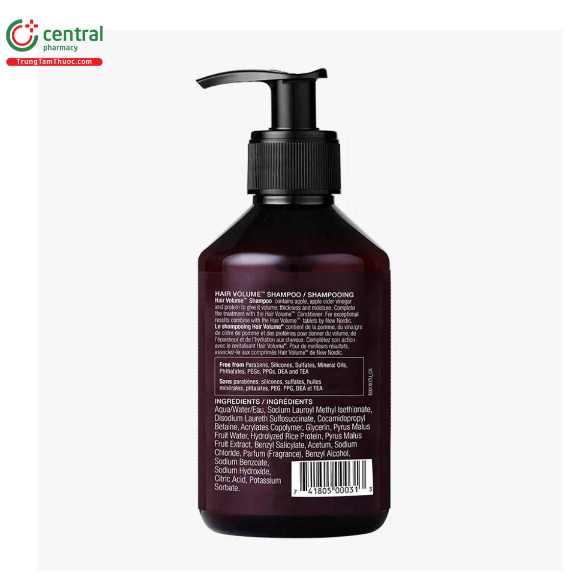 dau goi hair volume shampoo 4 N5016