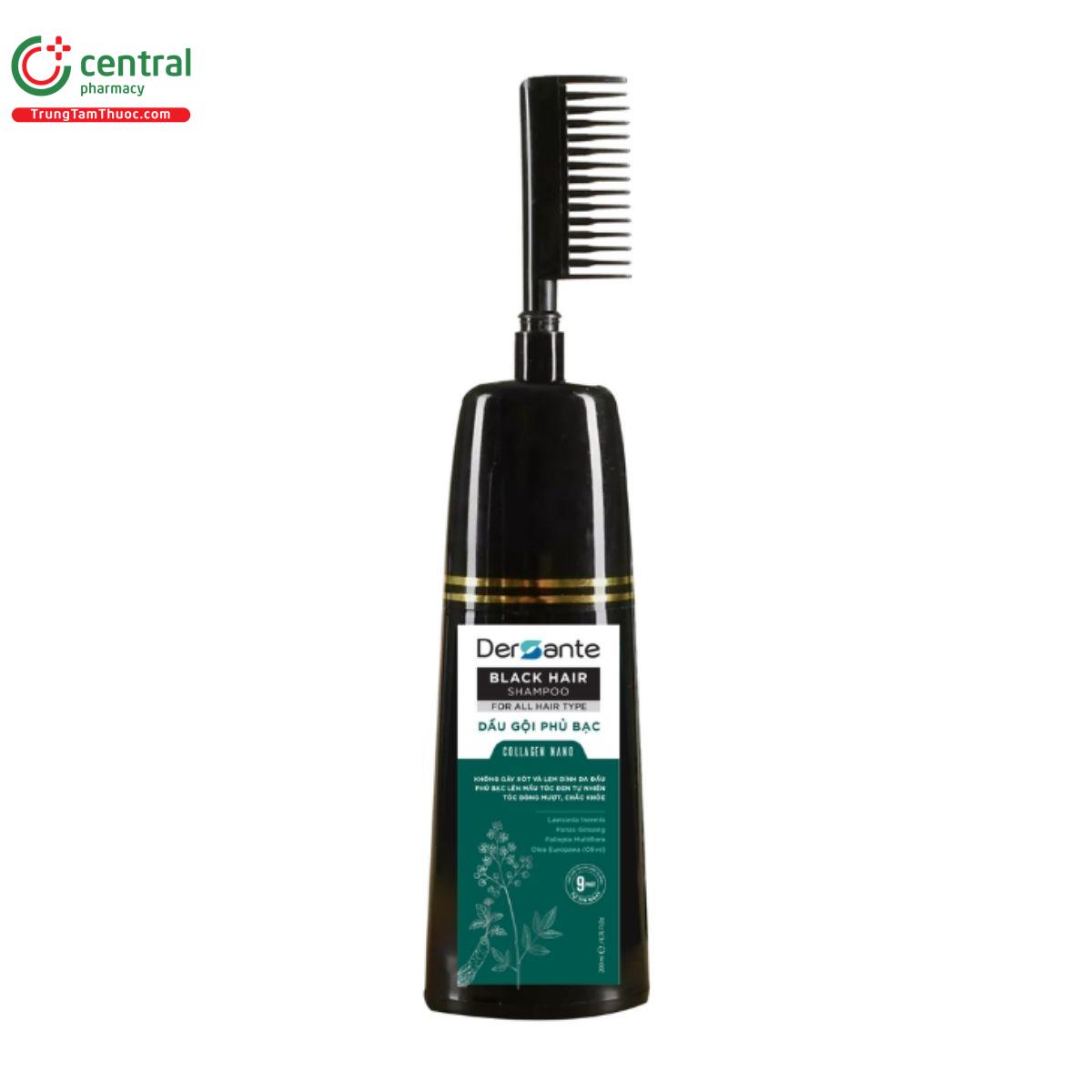 dau goi phu bac dersante black hair shampoo 200ml 3 U8218