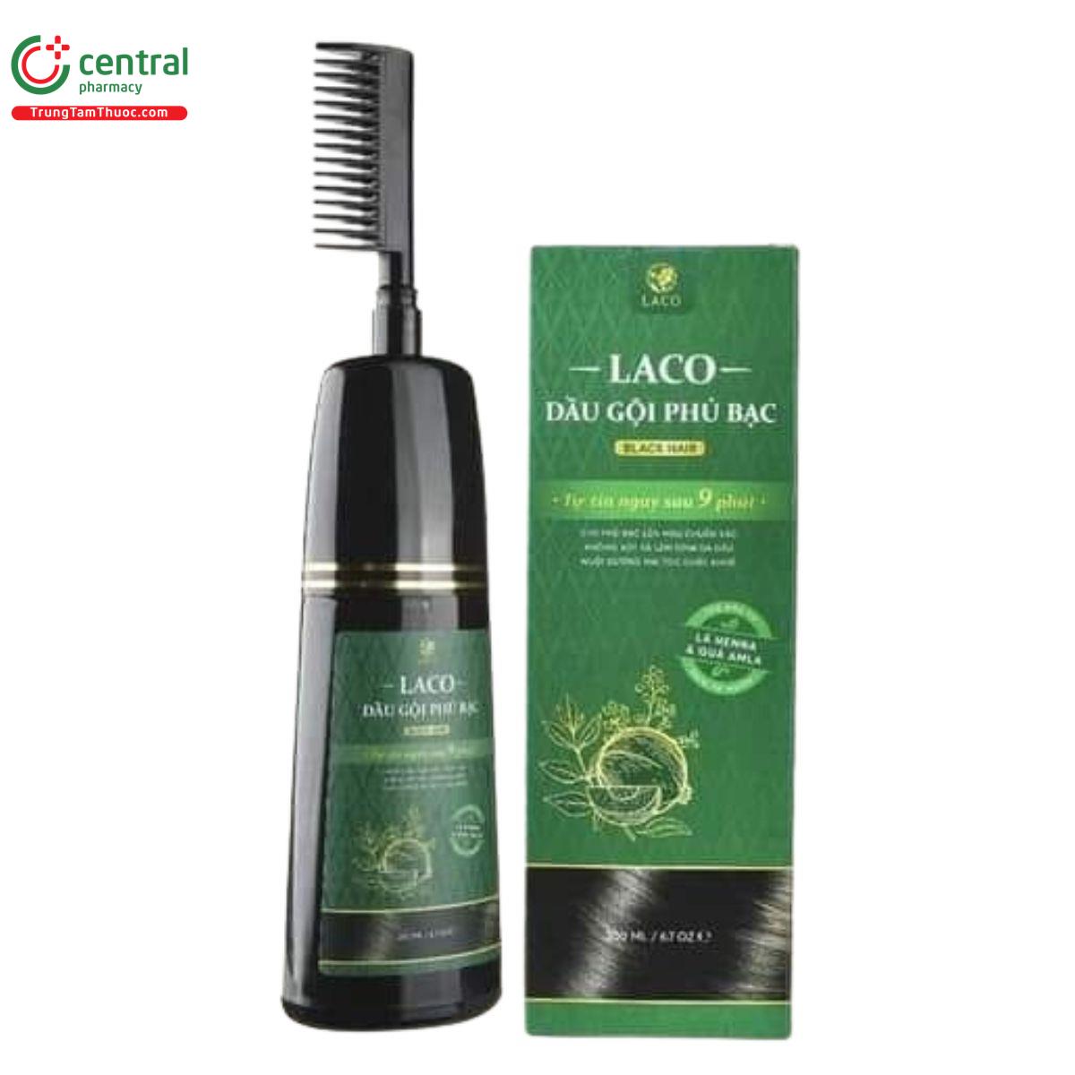 Dầu gội phủ bạc Laco