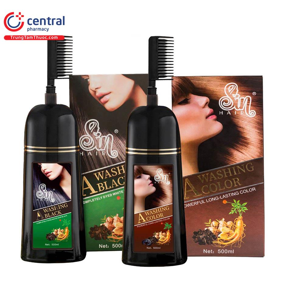 Dầu Gội Phủ Bạc Sin Hair