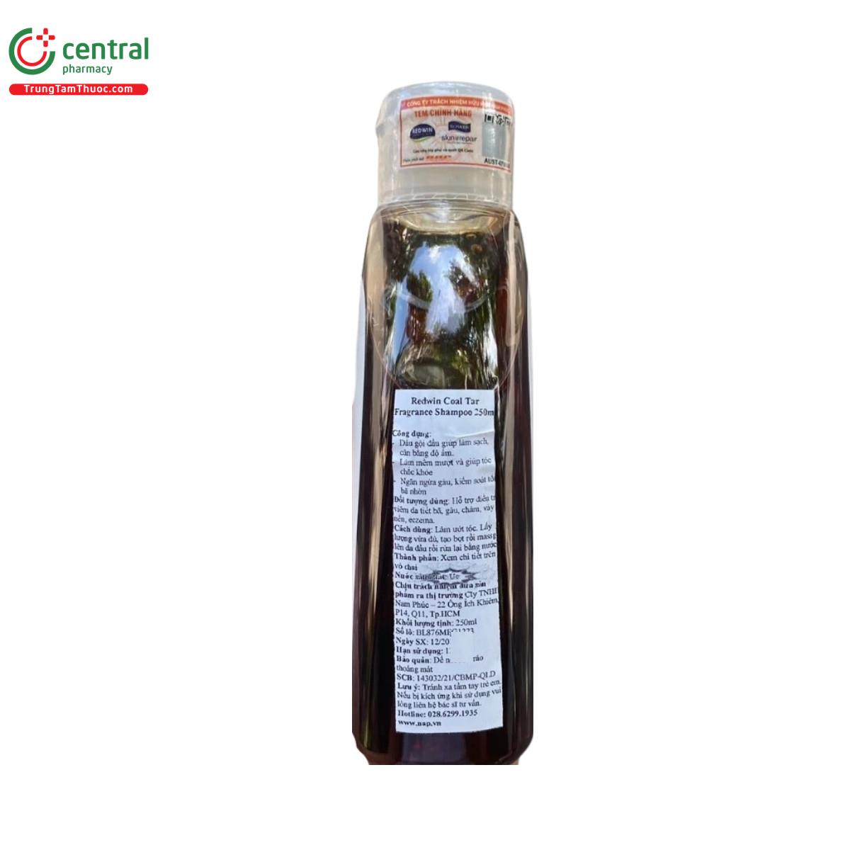 dau goi redwin coal tar shampoo 250ml 5 J4625