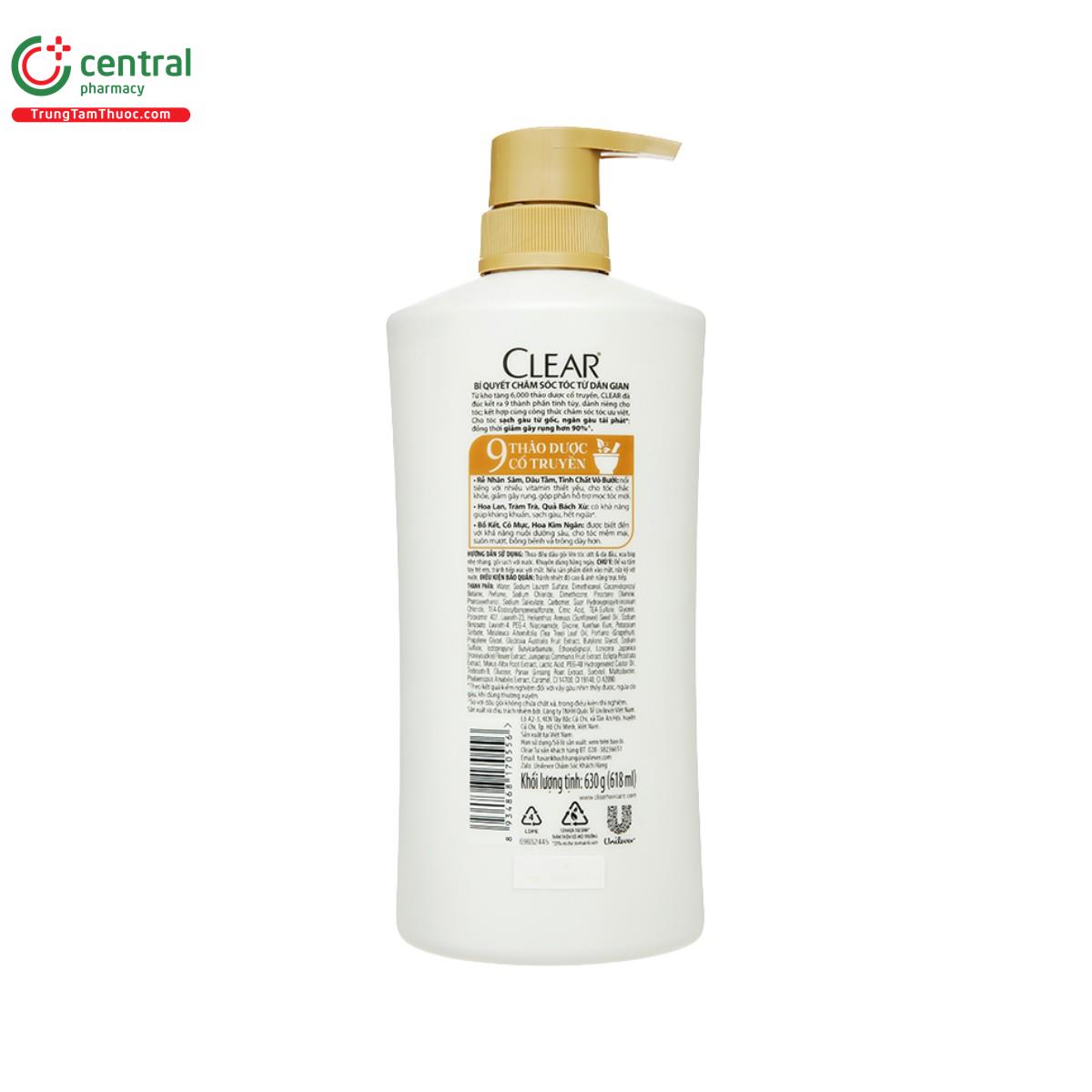 dau goi sach gau clear 9 thao duoc co truyen 4 V8717