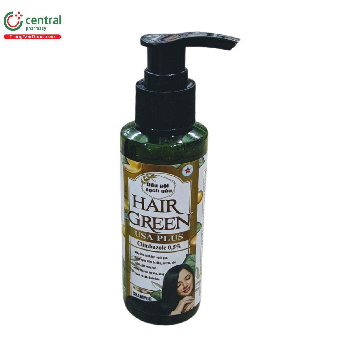 dau goi sach gau hair green usa plus 100ml 3 I3775