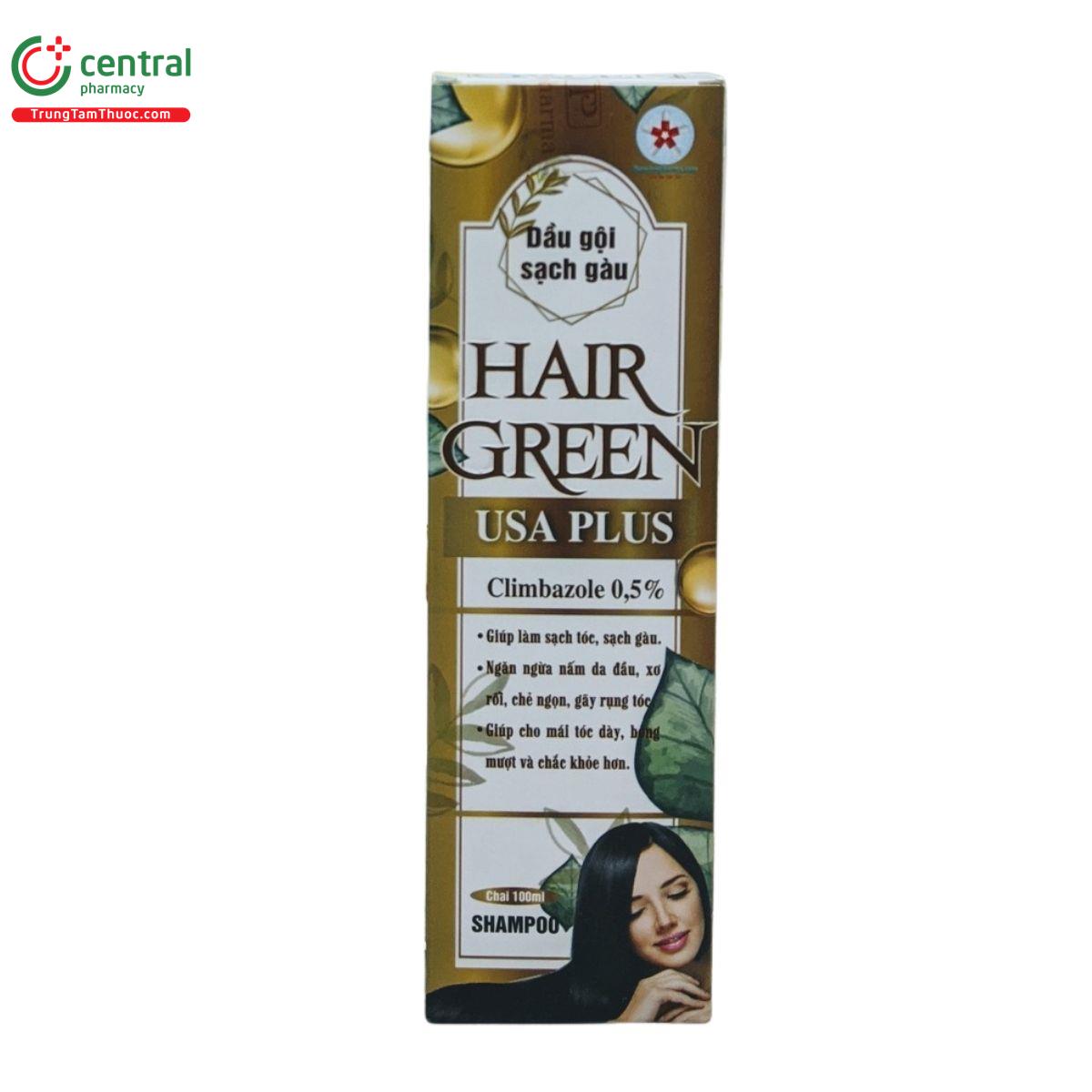 dau goi sach gau hair green usa plus 100ml 5 V8246