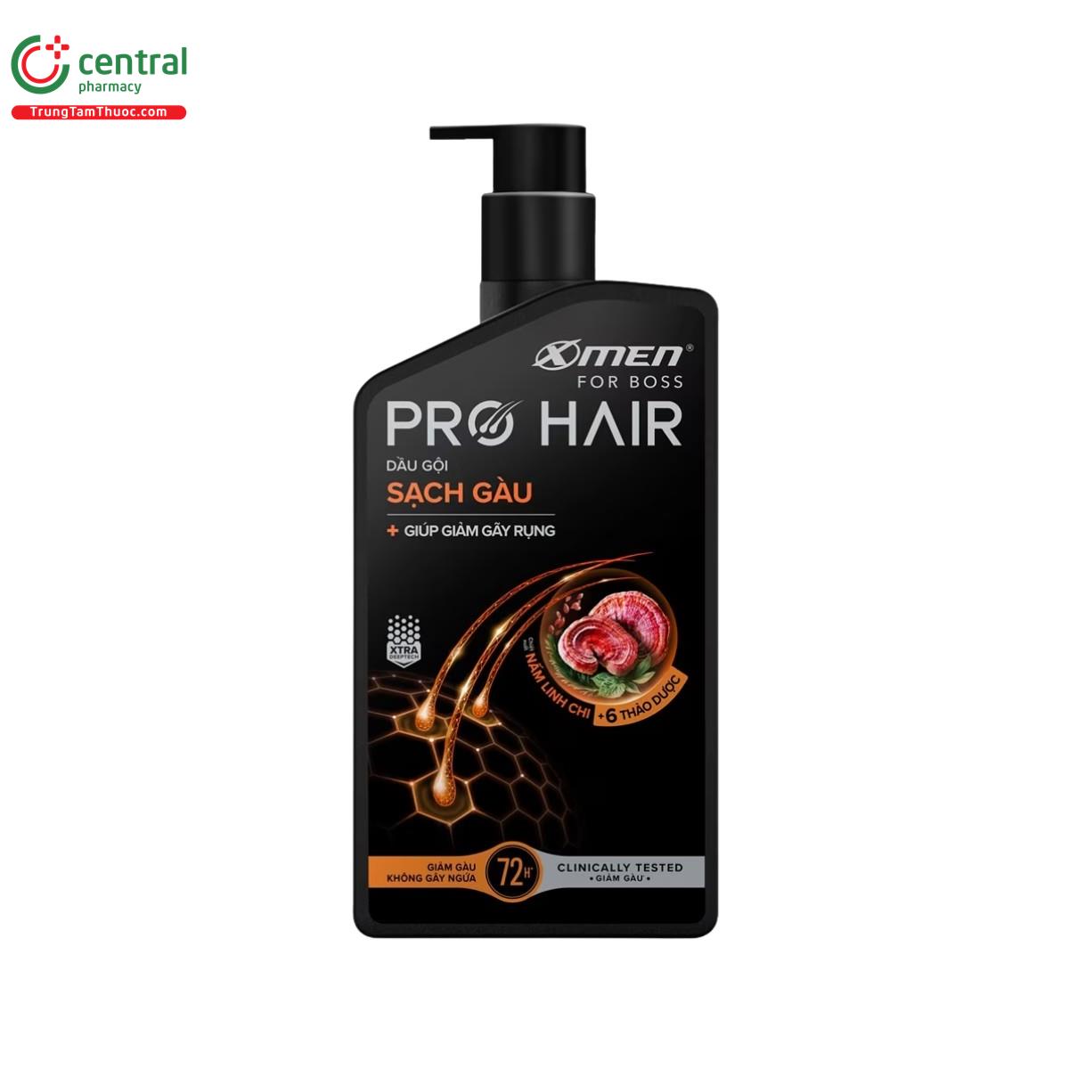 dau goi sach gau x men for boss pro hair 2 C0570