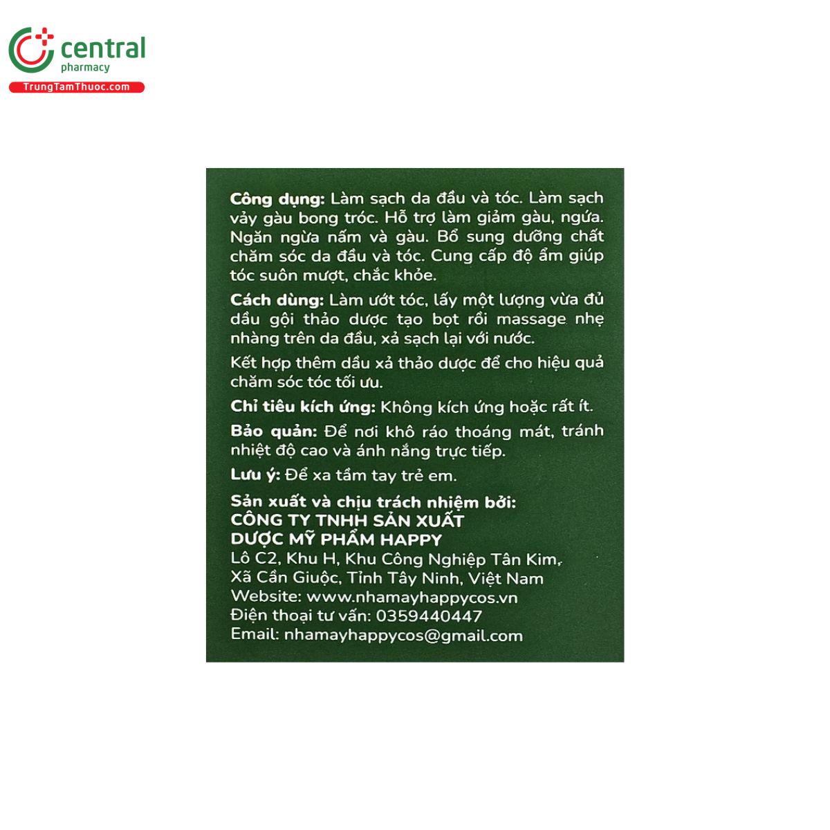 dau goi thao duoc la beauty 6 Q6533