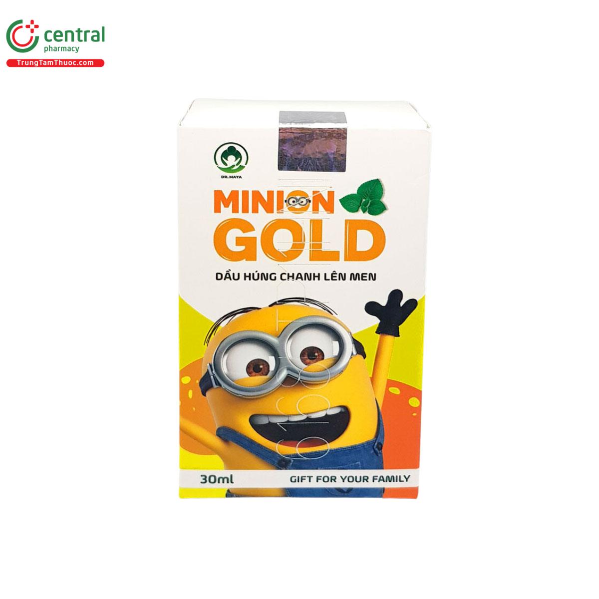 Dầu Húng Chanh Lên Men Minion Gold