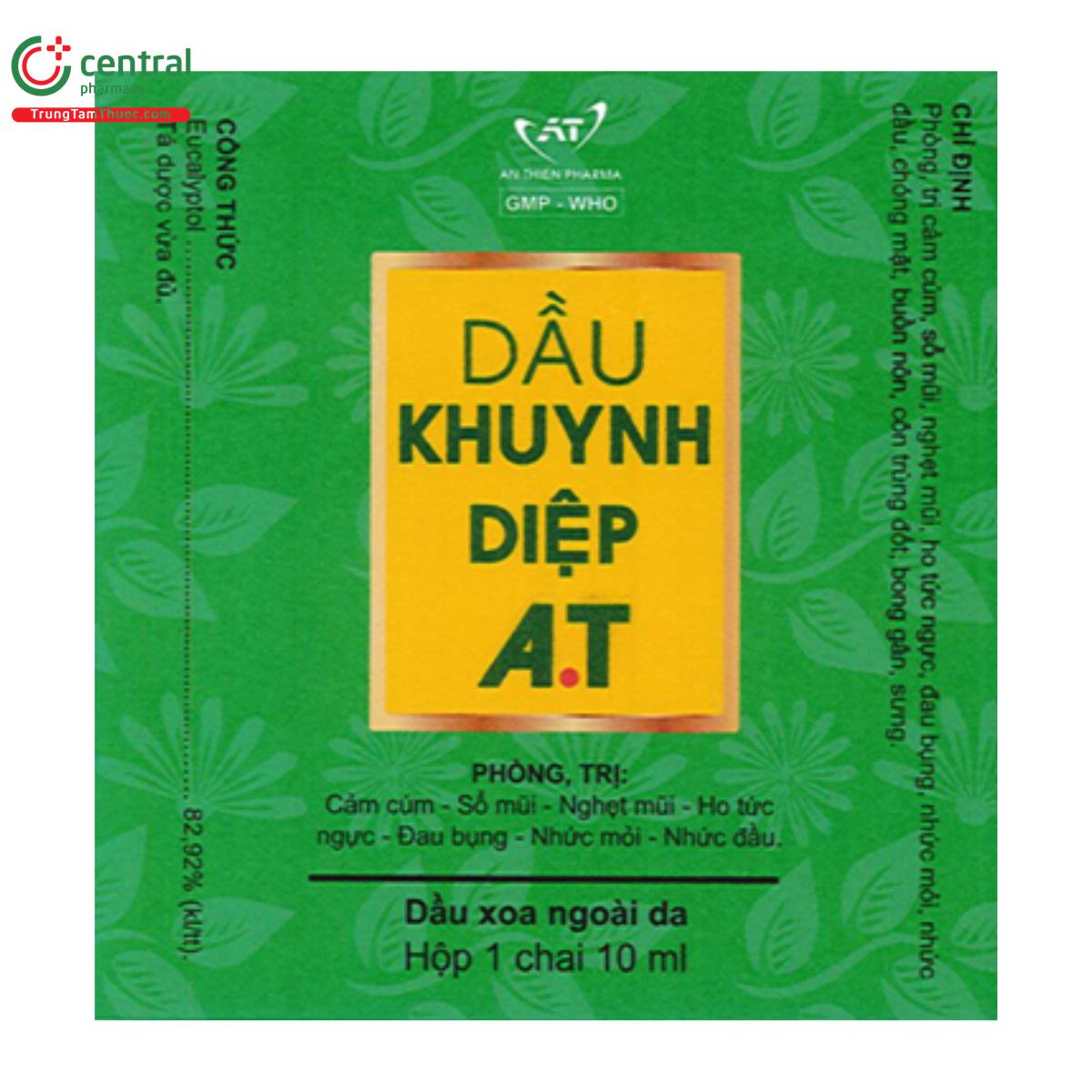 dau khuynh diep 4 L4186 dau khuynh diep 4 L4186