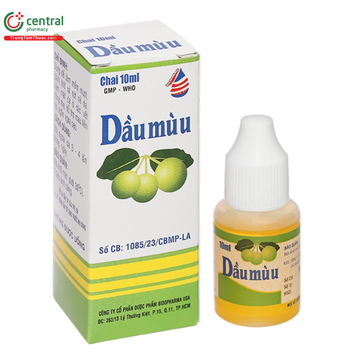 dau mu u bidopharma 10ml 1 V8344