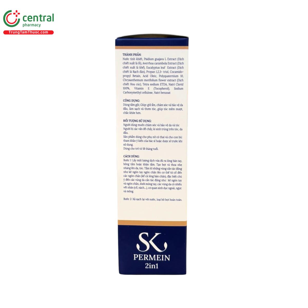 dau tam goi sk permein 2in1 6 E2540 dau tam goi sk permein 2in1 6 E2540