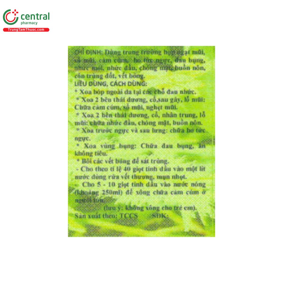 dau tram gio moc hoa tram 5ml 2 M5540