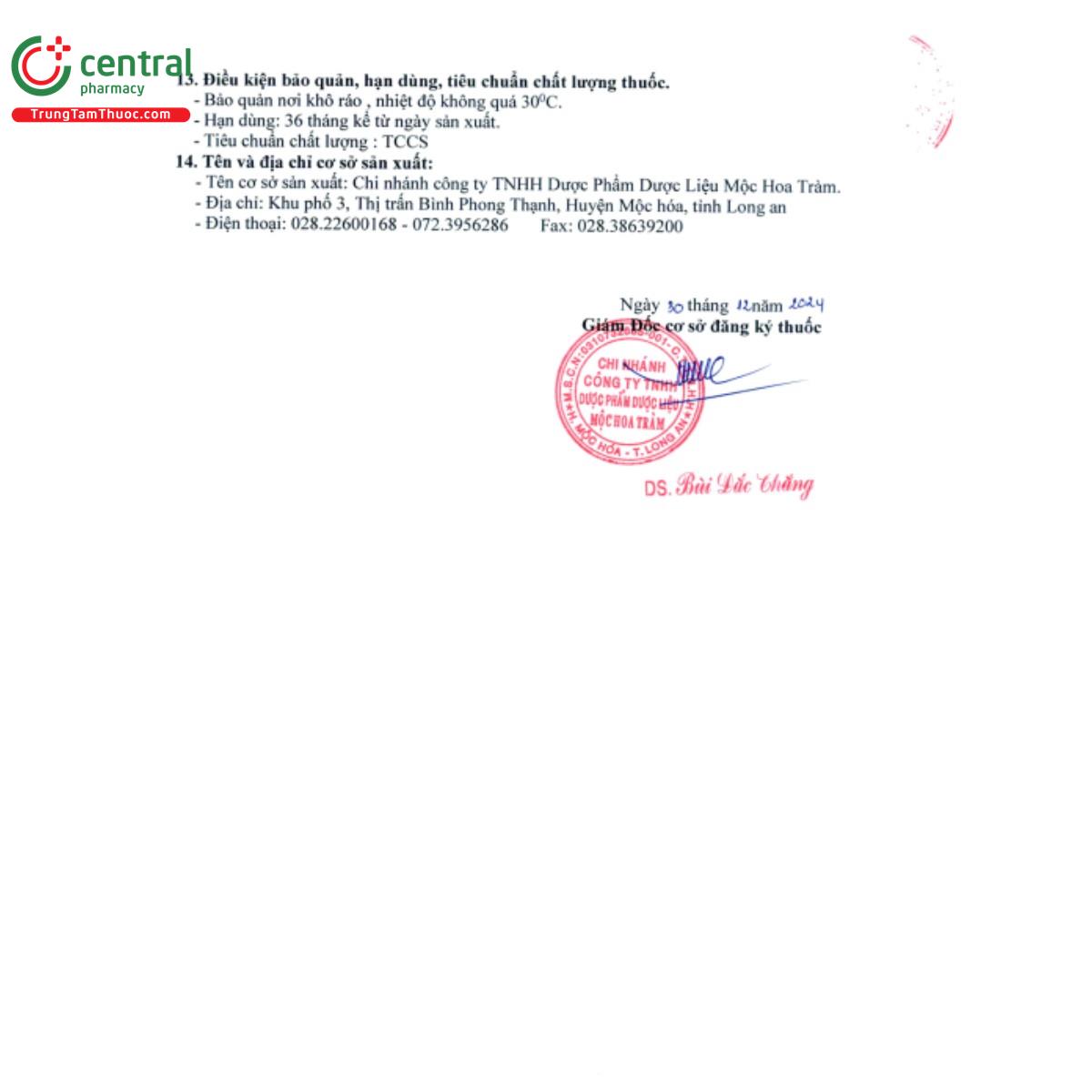 dau tram gio moc hoa tram 5ml 5 O6530