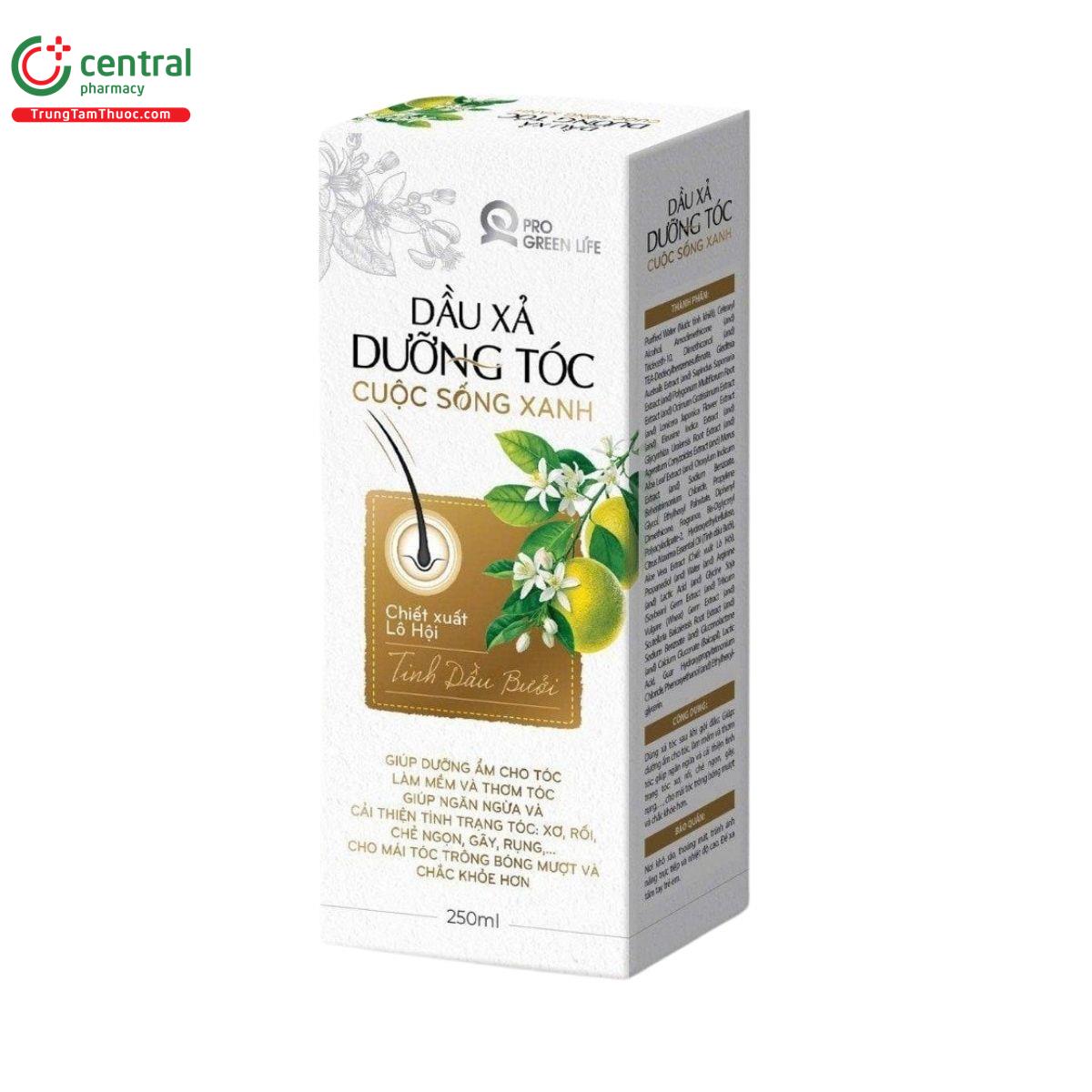 dau xa duong toc cuoc song xanh 250ml 2 H3135